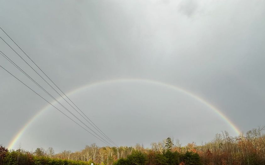 A Maundy Thursday Rainbow